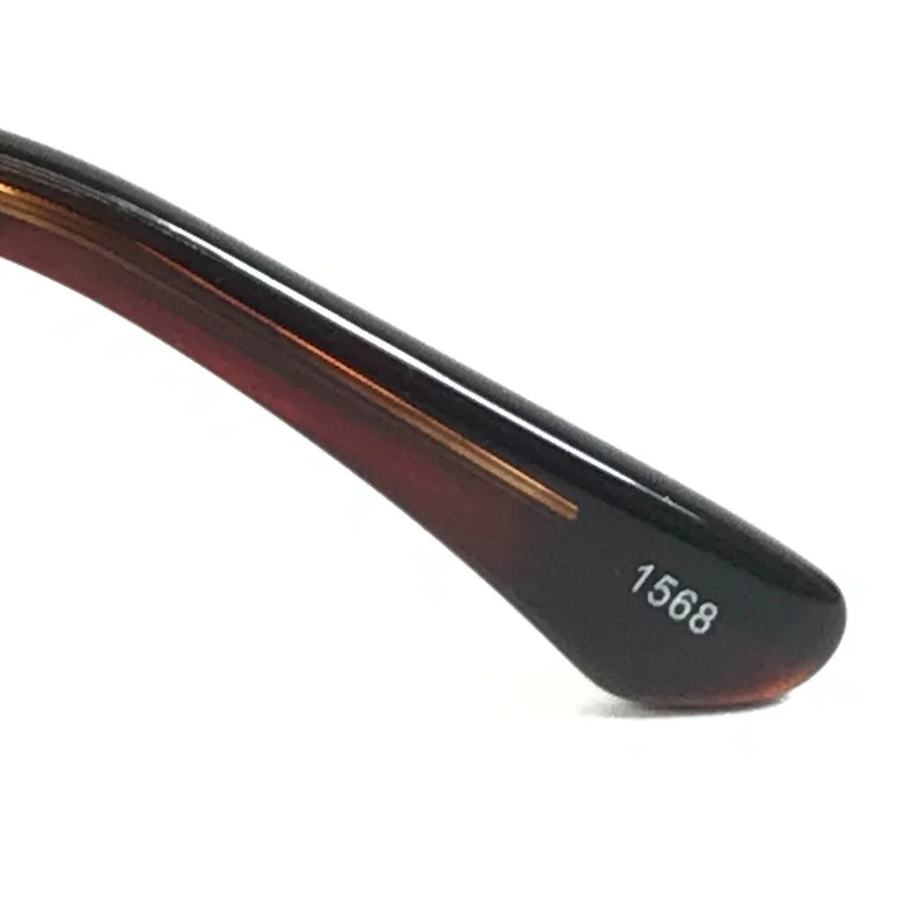 Alberto Romani Sunglasses ARS6008 MT BK Matte Black Brown Woodgrain Gray Lenses